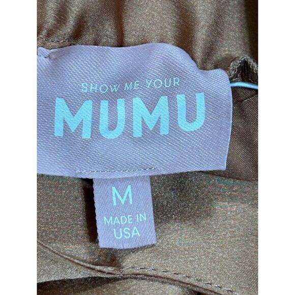 Show Me Your MuMu Chocolate Brown Maxi Dress - Picture 6 of 8